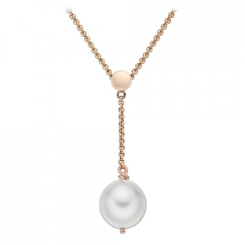 Zlatý náhrdelník s perlou